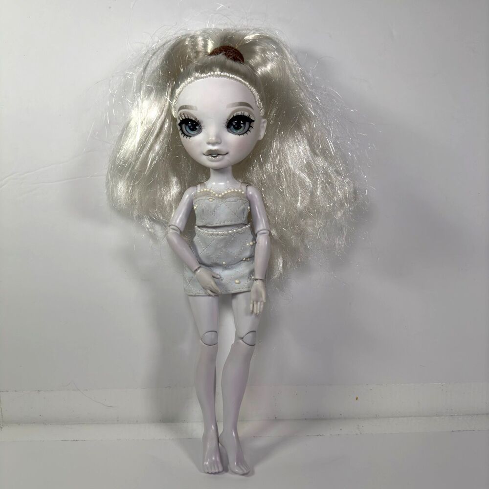 Rainbow High Shadow High Natasha Zima Doll White Hair w/ Dress
